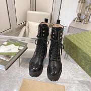 Gucci Leather Black Boot - 2