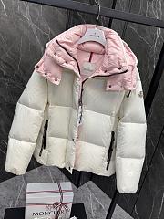 Moncler White Pink Jacket - 4