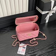 Chanel 24k Vanity Pink Lambskin 17cm - 3