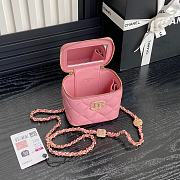 Chanel Vanity Pink Bag 11x8.5x7cm - 2