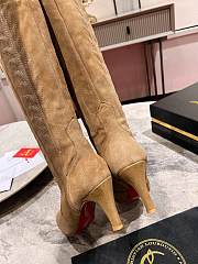 Christian Louboutin Santia Botta 85mm Boots Beige - 4