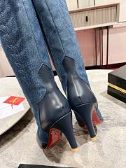 Christian Louboutin Santia Botta 85mm Boots Denim - 2