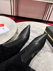Christian Louboutin Santiabooty 85mm Low Boots Black - 5