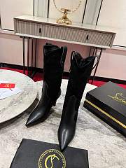 Christian Louboutin Santiabooty 85mm Low Boots Black - 4