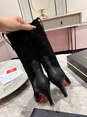 Christian Louboutin Santiabooty 85mm Low Boots Black - 2