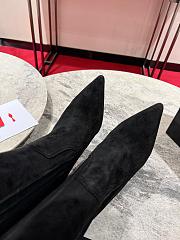 Christian Louboutin Santigag 85mm Low Boots Black - 5