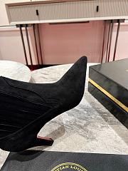 Christian Louboutin Santigag 85mm Low Boots Black - 3