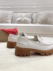 Christian Louboutin CL Moc Lug Black Leather Loafer - 4