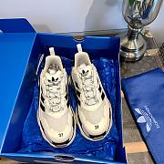 Balenciaga Triple S Adidas White Black Sneaker - 5