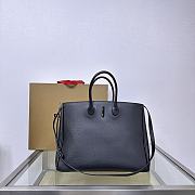 Burberry Medium Rocking Horse Tote Black 35.5x18x28cm - 2