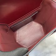 Gucci Mini Bamboo Top Handle Tote Bag Red 16x14x11.5cm - 6