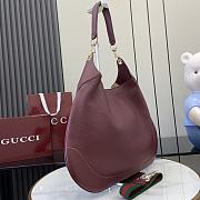 Gucci B Medium Shoulder Bag Red 49x46x4cm - 5