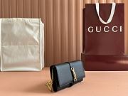 Gucci Jackie 1961 Chain Black Wallet 19x10x3cm - 6