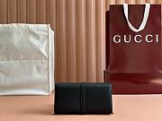 Gucci Jackie 1961 Chain Black Wallet 19x10x3cm - 5