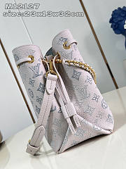 Louis Vuitton LV Bella Tote Mahina Bag Grey 32x23x13cm - 3