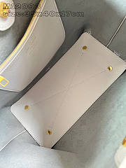 Louis Vuitton LV Carmel Mahina Bag Brume Grey 40x35x17cm - 6