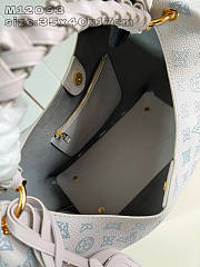 Louis Vuitton LV Carmel Mahina Bag Brume Grey 40x35x17cm - 5