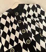 Balmain Diamond Knit Cardigan Black - 3
