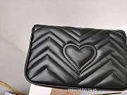 Gucci Marmont Matelassé Mini Bag Black 20x13x6cm - 4