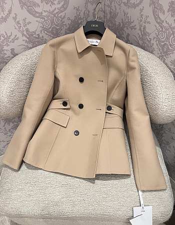 Dior Fitted Jacket Beige