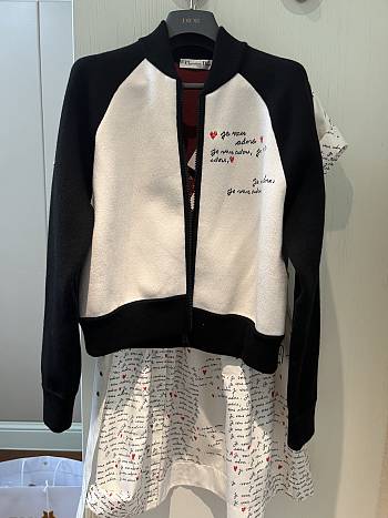 Dior Dioramour Bomber Jacket White