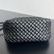 Bottega Veneta Mini Cobble Top Handle Black 23x11x8cm - 6
