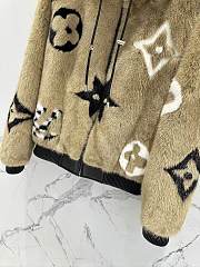 Louis Vuitton LV Mink Hooded Bomber Jacket - 5