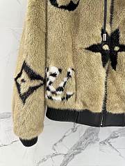 Louis Vuitton LV Mink Hooded Bomber Jacket - 3