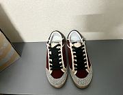 Golden Goose Penstar Burgundy Suede Sneaker - 4