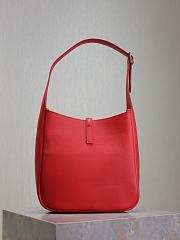 YSL LE 5 À 7 Small Red Leather 23x22x8.5cm - 2