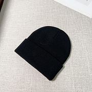 Balenciaga Black Beanie - 2