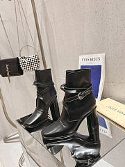Louis Vuitton LV Berlin Ankle Black Boot 10cm - 5