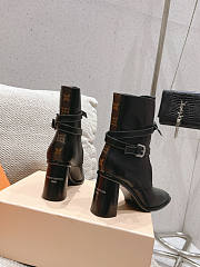 Louis Vuitton LV Berlin Ankle Black Boot 10cm - 4