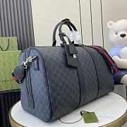 Gucci GG Duffle Bag Black 45x30x24.5cm - 5