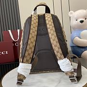 Gucci Medium Backpack With Gucci Logo 40x36.5x23cm - 5