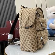 Gucci Medium Backpack With Gucci Logo 40x36.5x23cm - 3