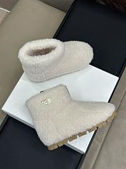 Prada Faux-Shearling Snow White Boots - 4