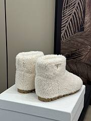 Prada Faux-Shearling Snow White Boots - 3