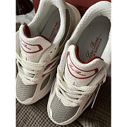 New Balance 990v6 MiUSA Loro Piana Beige Grey Sneaker - 4