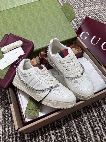Gucci Sneaker Re-Web White 