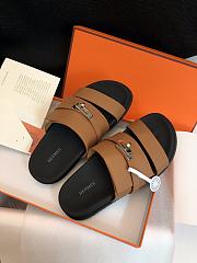 Hermes Jackson Sandal Brown - 4