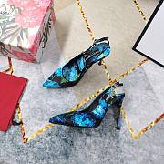 Dolce & Gabbana Floral Slingback Pumps 10cm - 2
