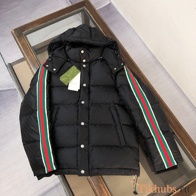 Gucci GG Nylon Jacquard Jacket  - 1