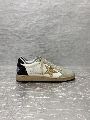 Golden Goose Ball Star Suede Glitter Star Sneaker