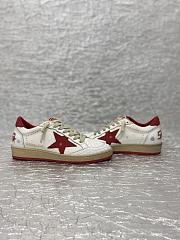 Golden Goose Deluxe Ball Star Sneakers White Red - 5