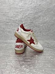 Golden Goose Deluxe Ball Star Sneakers White Red - 2