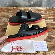 Christian Louboutin Black Slides 02 - 3