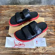 Christian Louboutin Black Slides 02 - 2