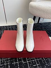 Valentino Vlogo Ankle Boot 70mm White - 2