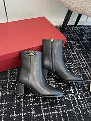 Valentino Vlogo Ankle Boot 70mm Black - 3